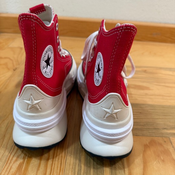 NWOT Converse Run Star Legacy CX Platform High Red A10656C Women 6.5 Men 5 - Picture 4 of 11